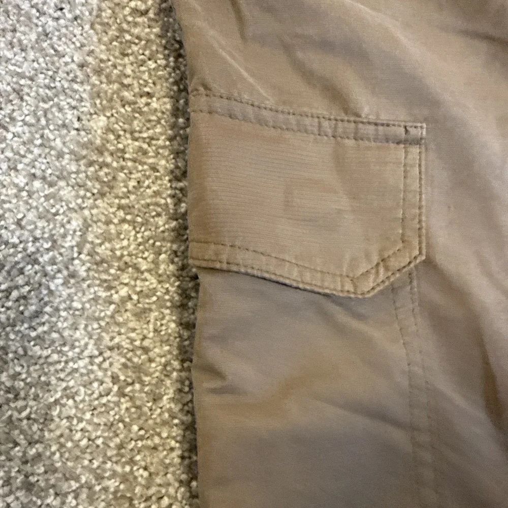 Vtg Quicksilver Waterman Collection Shorts 36 Khaki Cargo Outdoor Adventure Wear - Picture 9 of 11